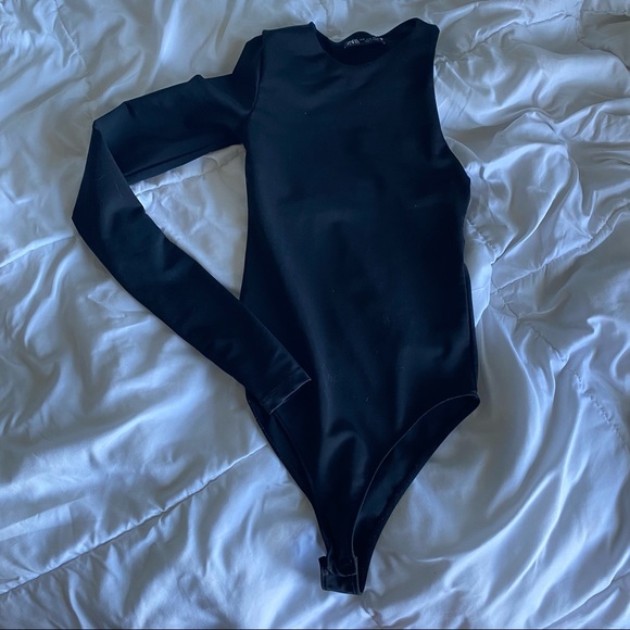 Zara Tops - Zara asymmetrical body suit!